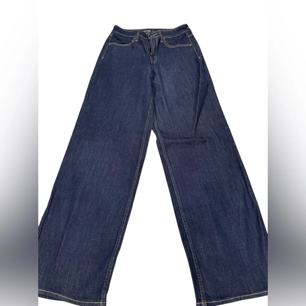 Old Navy Dark Blue Wide-Leg Jeans